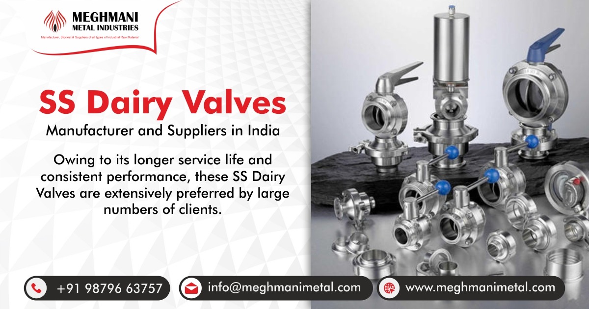 SS Dairy Valves Manufacturer & Suppliers in Ahmedabad, India