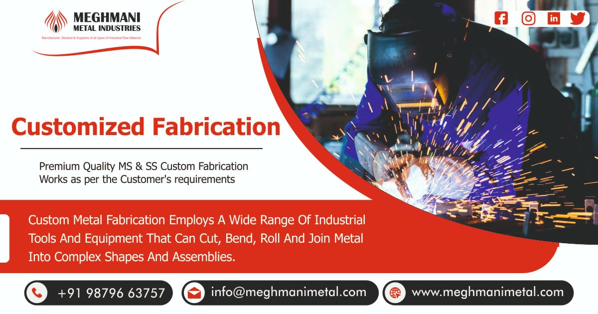 MS & SS Customized Fabrication Manufacturer in India