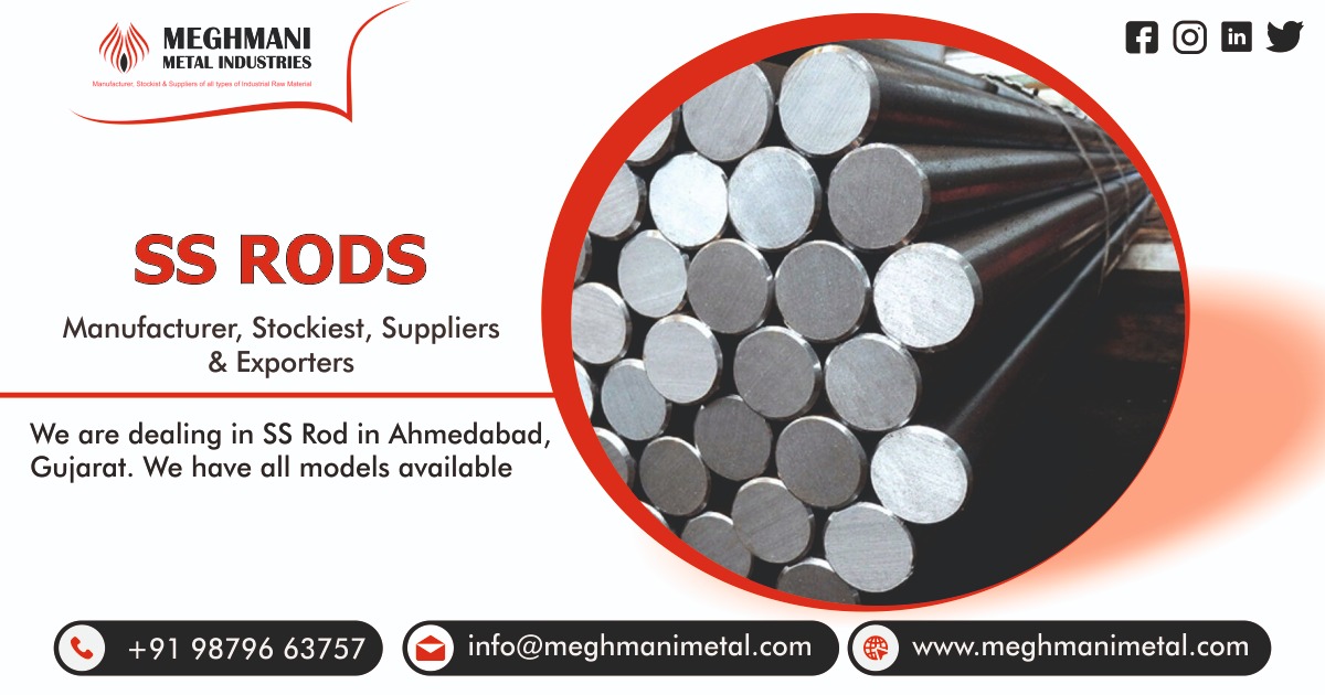 SS Rods Manufacturer , Stockiest & Suppliers in India
