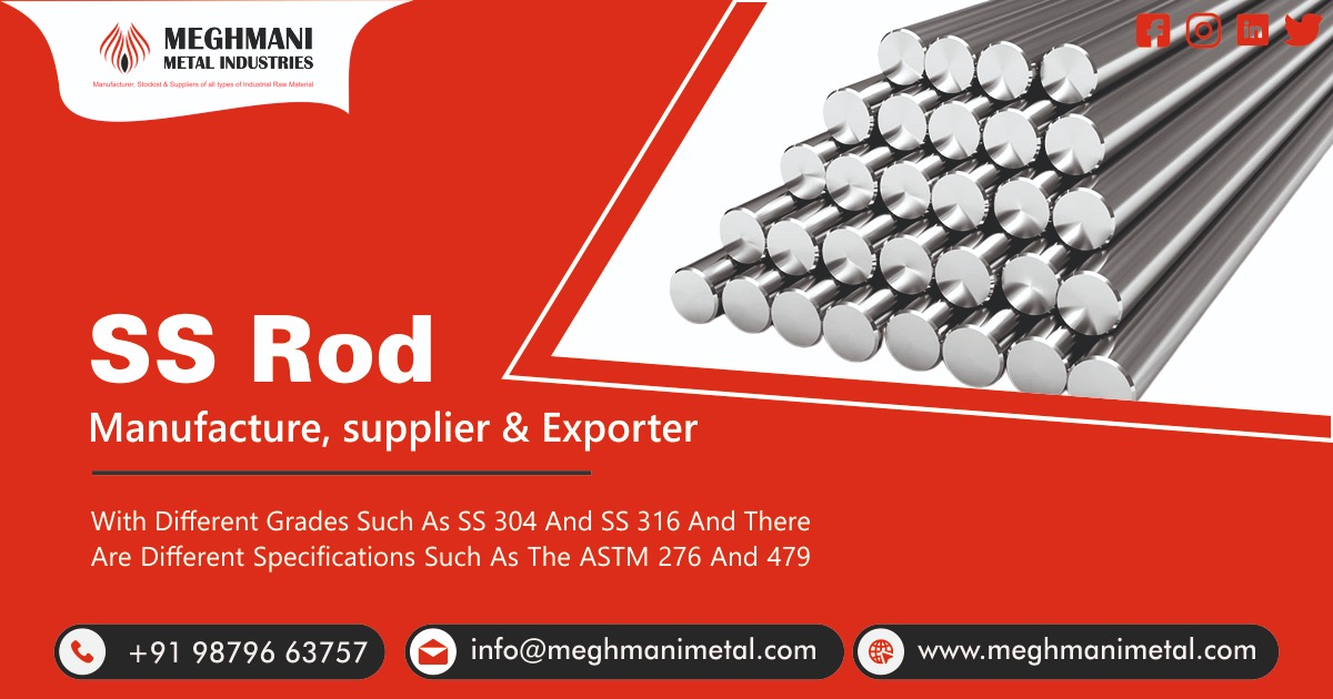 SS Rods Manufacturer in India