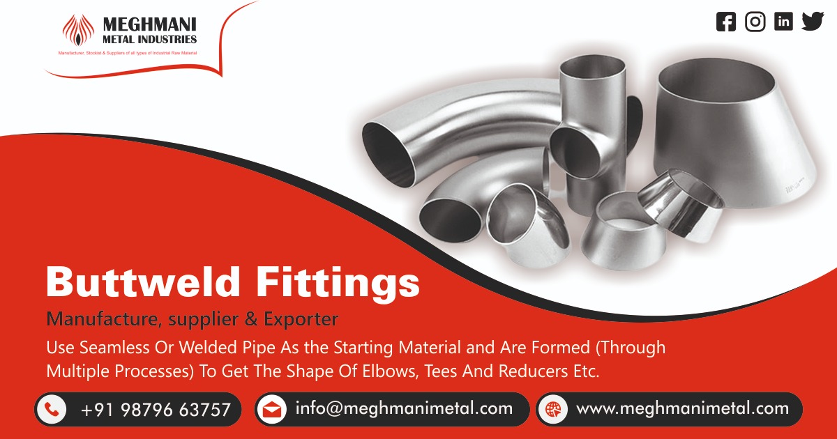Buttweld Fittings Supplier in Ahmedabad