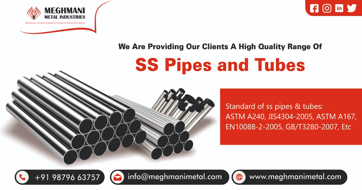 SS Pipes & Tubes Supplier in Ahmedabad