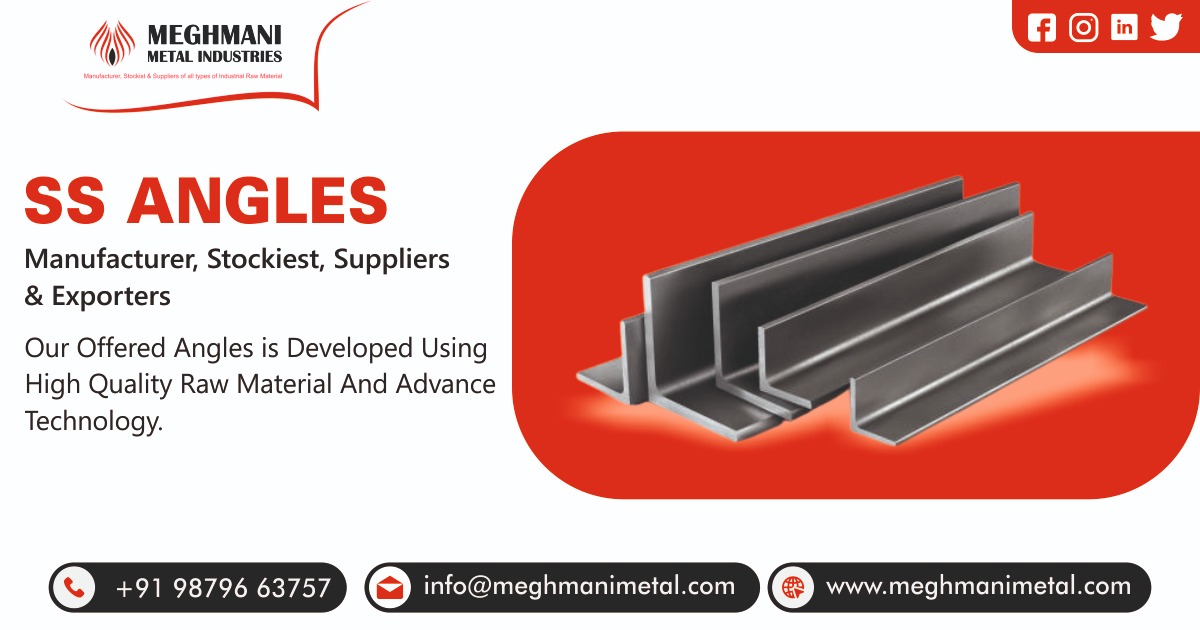 SS Angles Supplier in Ahmedabad