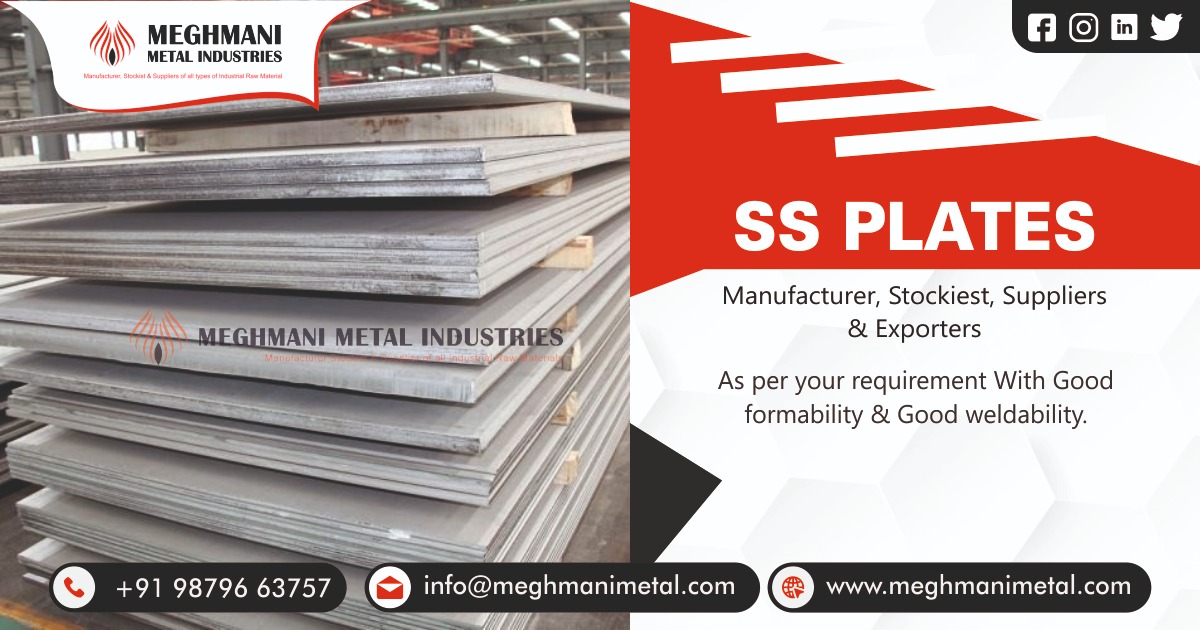 SS Plates Supplier in Ahmedabad, Gujarat, India