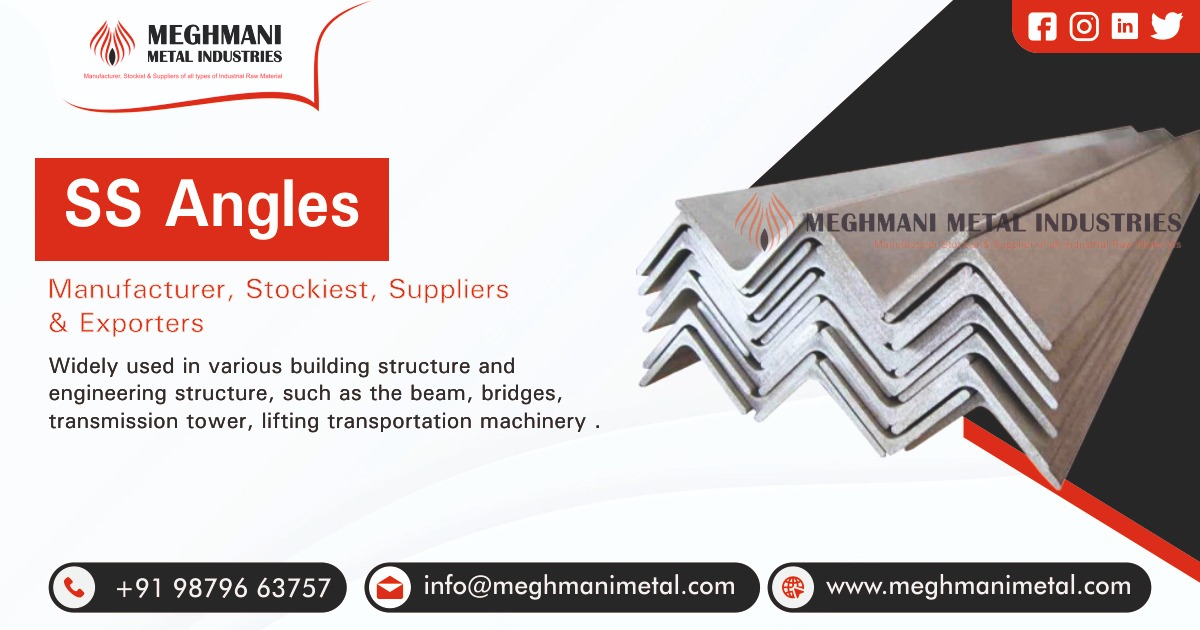 SS Angles Supplier in Ahmedabad, Gujarat, India