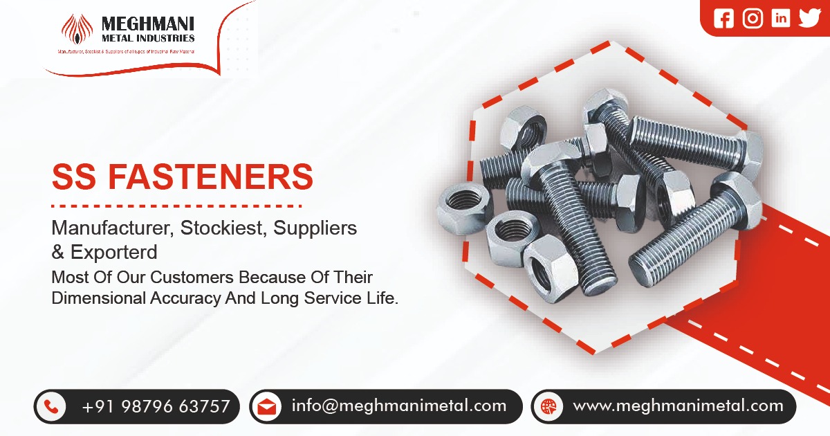 SS Fasteners Supplier in Ahmedabad, Gujarat, India