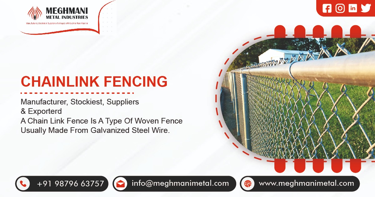 Chain Link Fencing Manufacturers in Ahmedabad, Gujarat, India