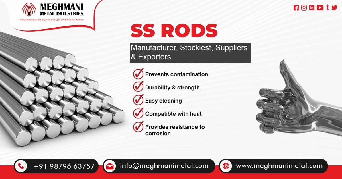 Supplier of SS Rods in India