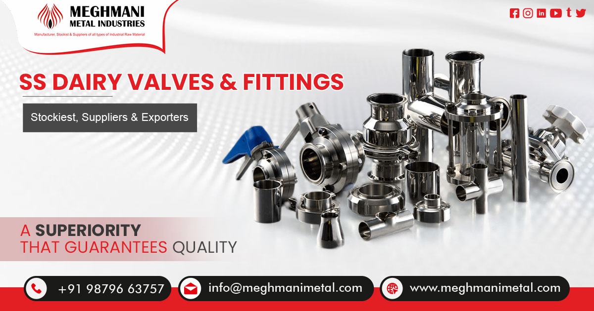 Top SS Dairy Valve & Fittings Supplier in India