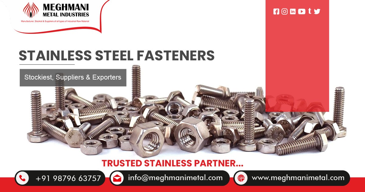 Supplier of Stainless Steel Fasteners In India