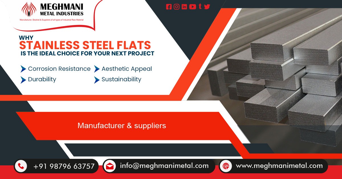 SS Flats Supplier – Meghmani Metal