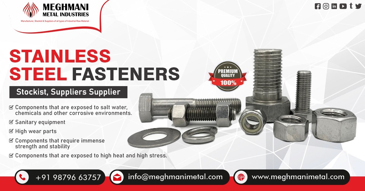 Supplier of Stainless Steel Fasteners in Karnataka