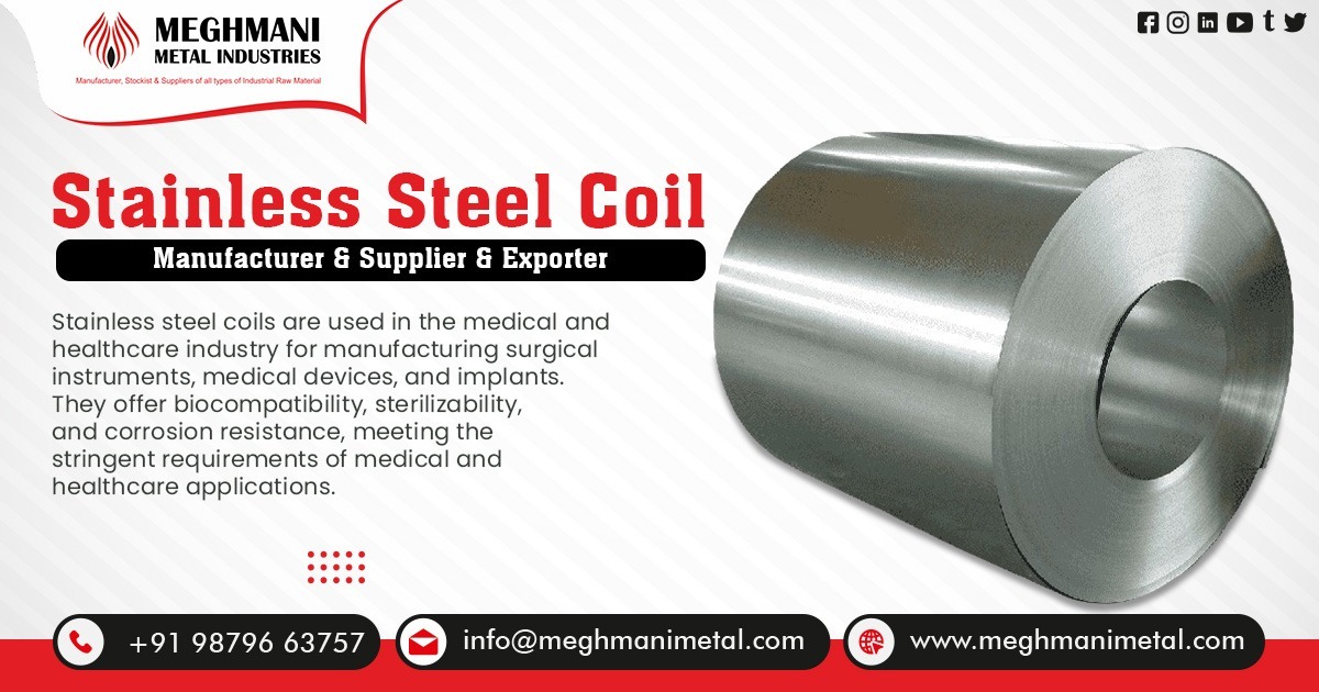 Supplier of Stainless Steel Coils in Andhra Pradesh