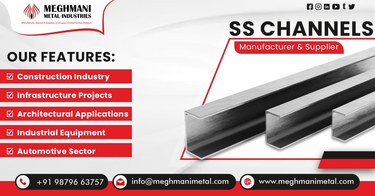 Supplier of Stainless Steel Channels in Gujarat