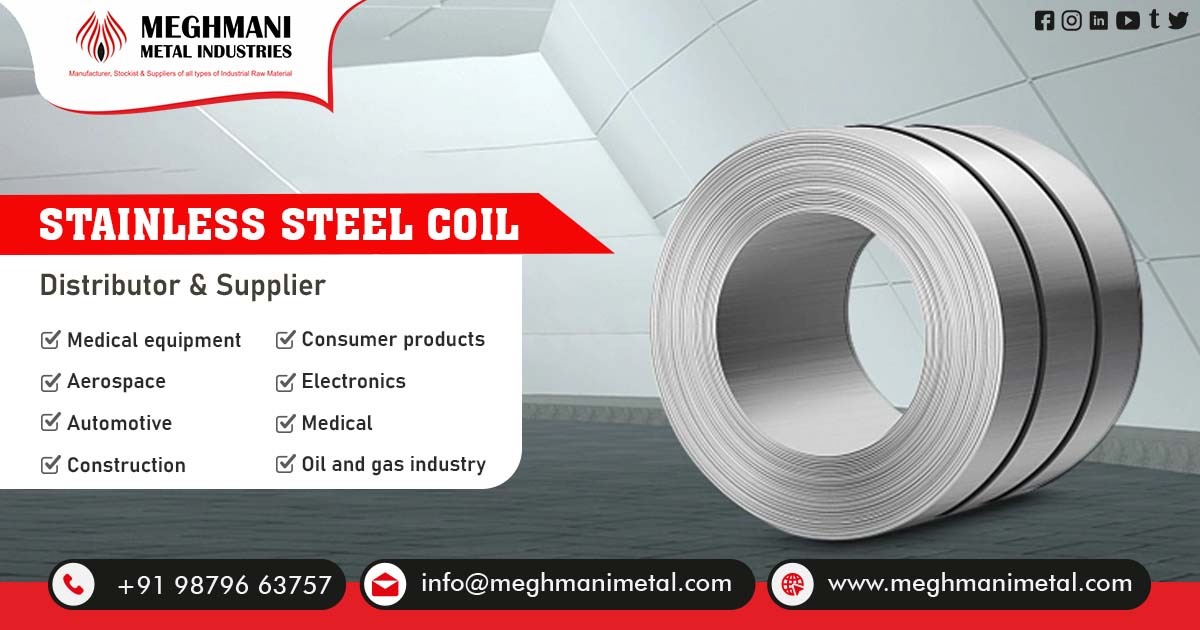 Supplier of Stainless Steel Coils in Chennai