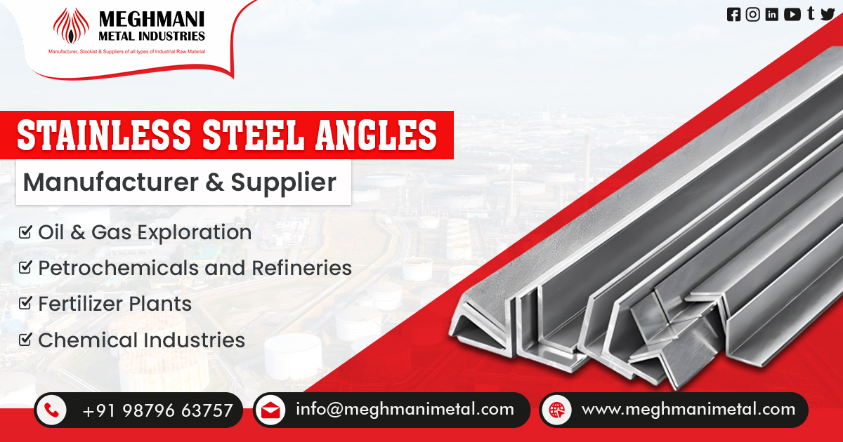 Supplier of Stainless Steel Angles in Chennai