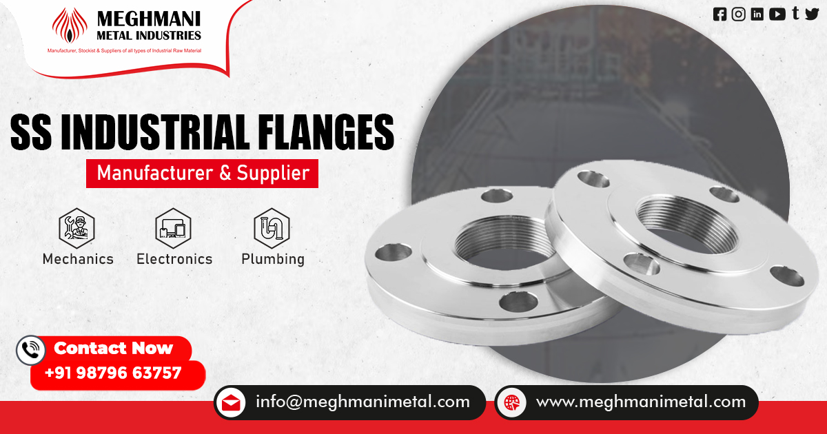 Supplier of SS Industrial Flanges in Rajasthan