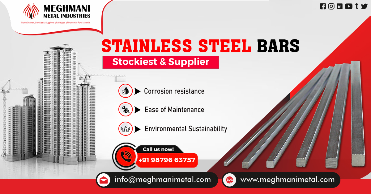 Supplier of Stainless Steel Bars in Punjab