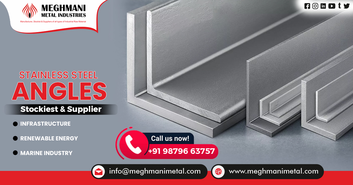 Supplier of Stainless Steel Angles in Haryana