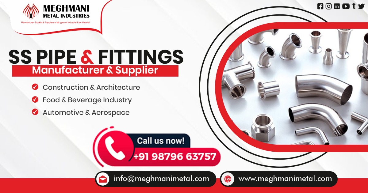 Supplier of SS Pipe and Fittings in Gujarat