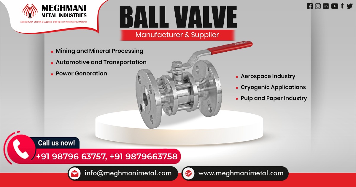 Supplier of Ball Valve in Rajasthan