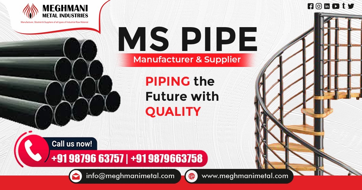 Supplier of MS Pipes in Uttar Pradesh