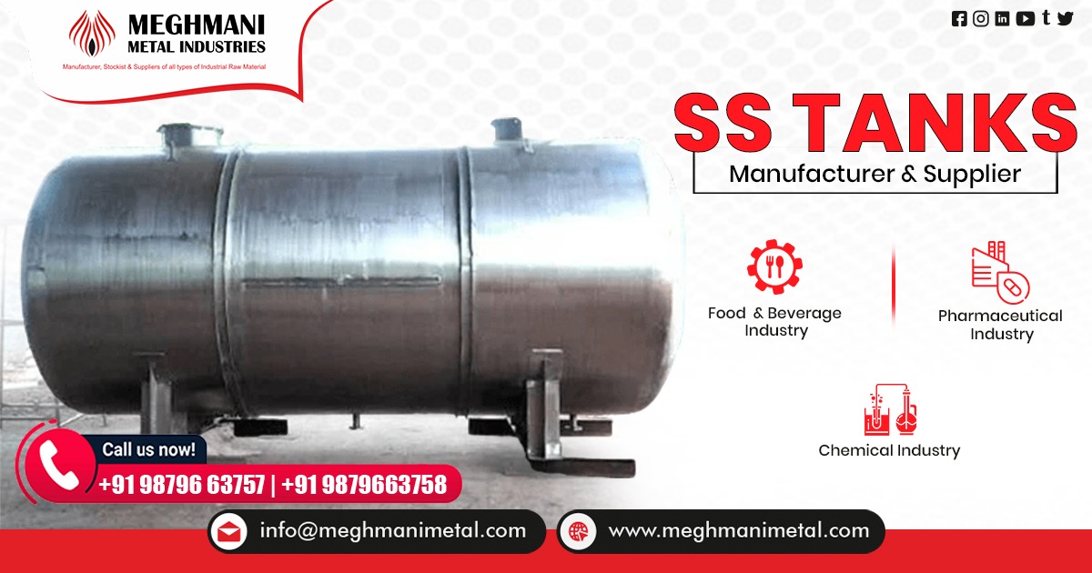 Stainless Steel Tank in Gujarat