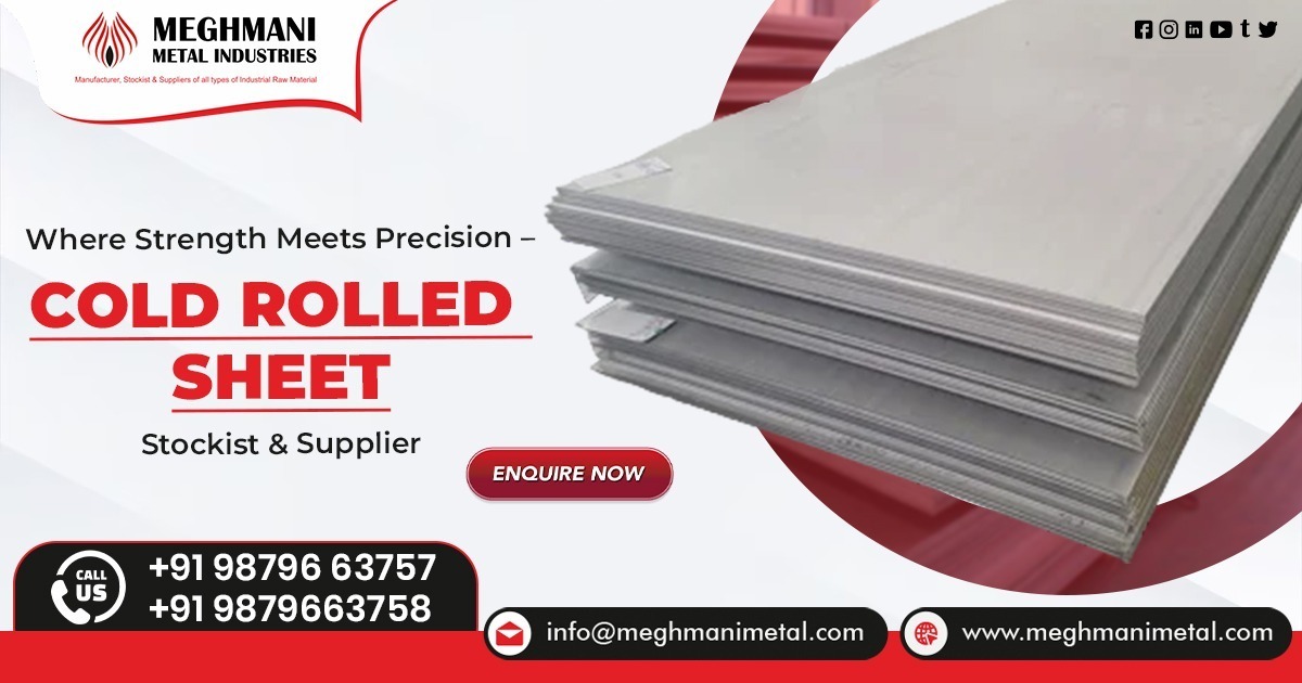 Supplier of Cold Rolled Sheets Supplier in Gujarat