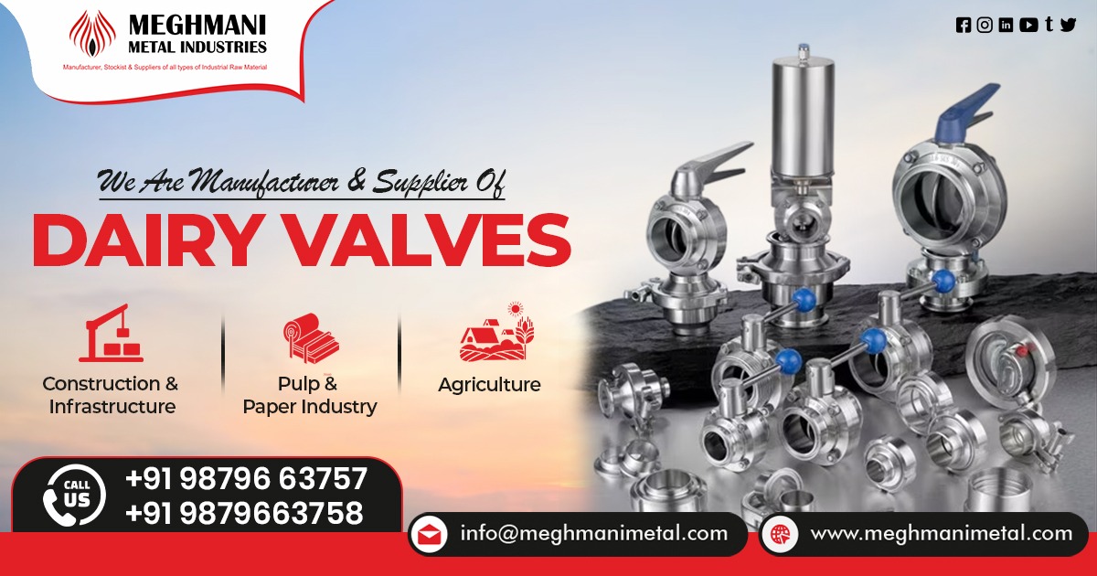 Dairy Valves Supplier in Uttar Pradesh