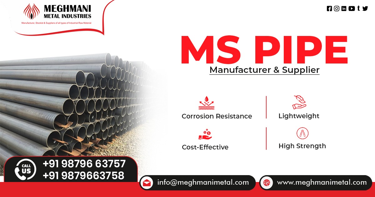 Mild Steel Pipes Supplier in Punjab