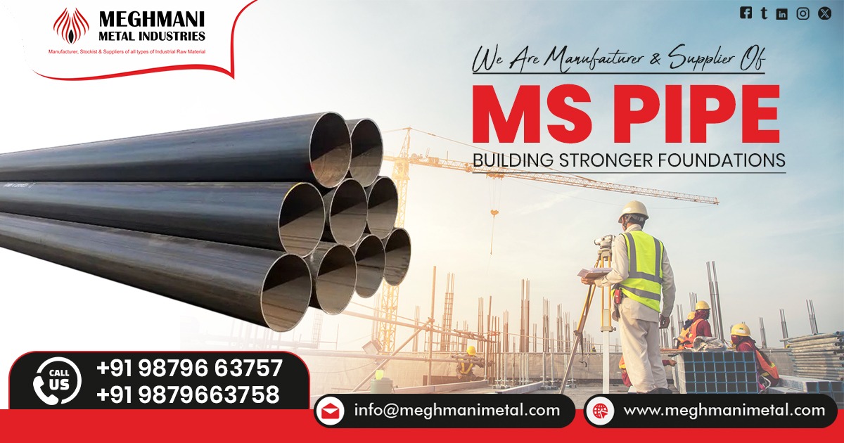 Mild Steel Pipes Supplier in Indore