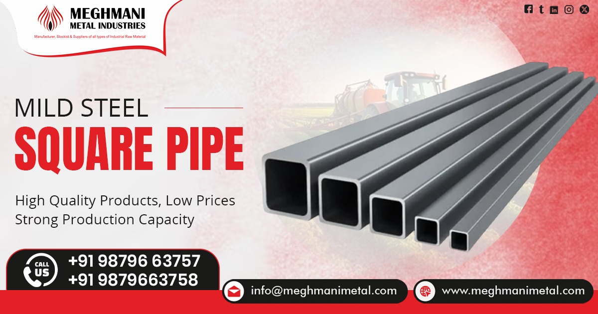 MS Square Pipe Supplier in Rajasthan