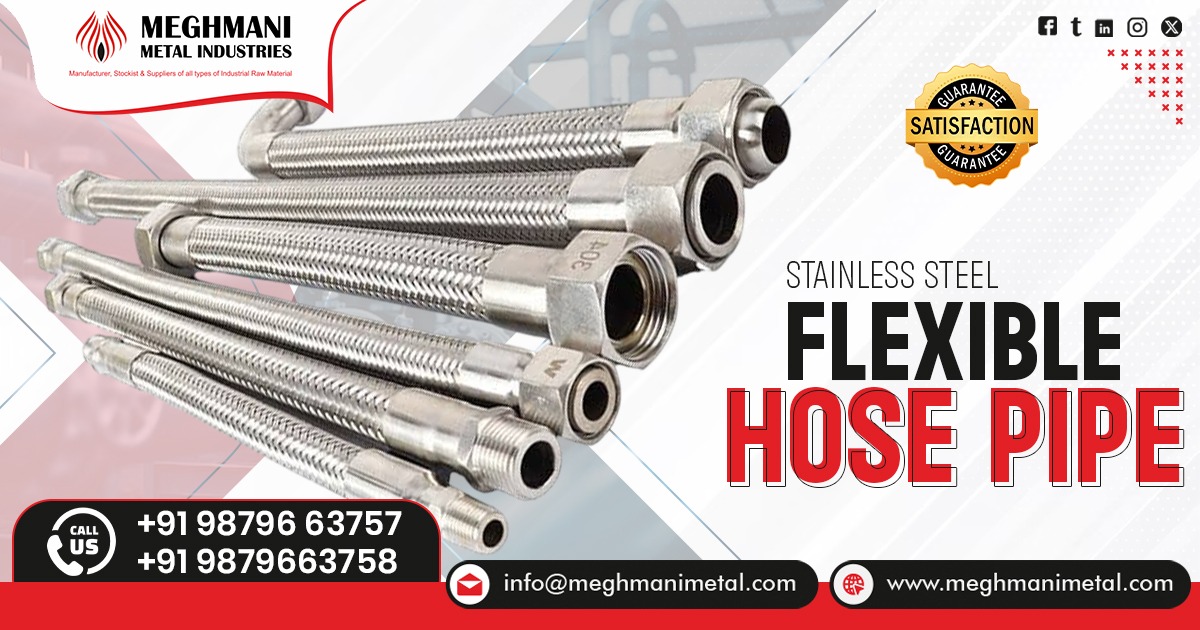 Stainless Steel Flexible Hose Pipe in Uttar Pradesh