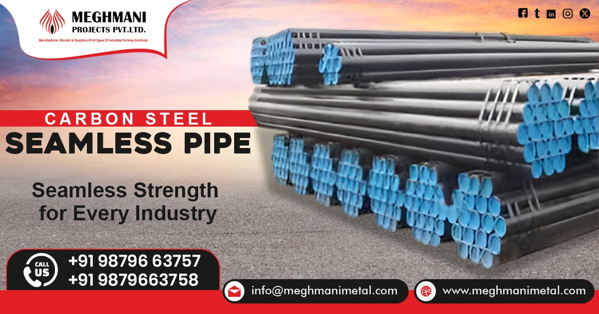 Carbon Steel Seamless Pipe in Gujarat