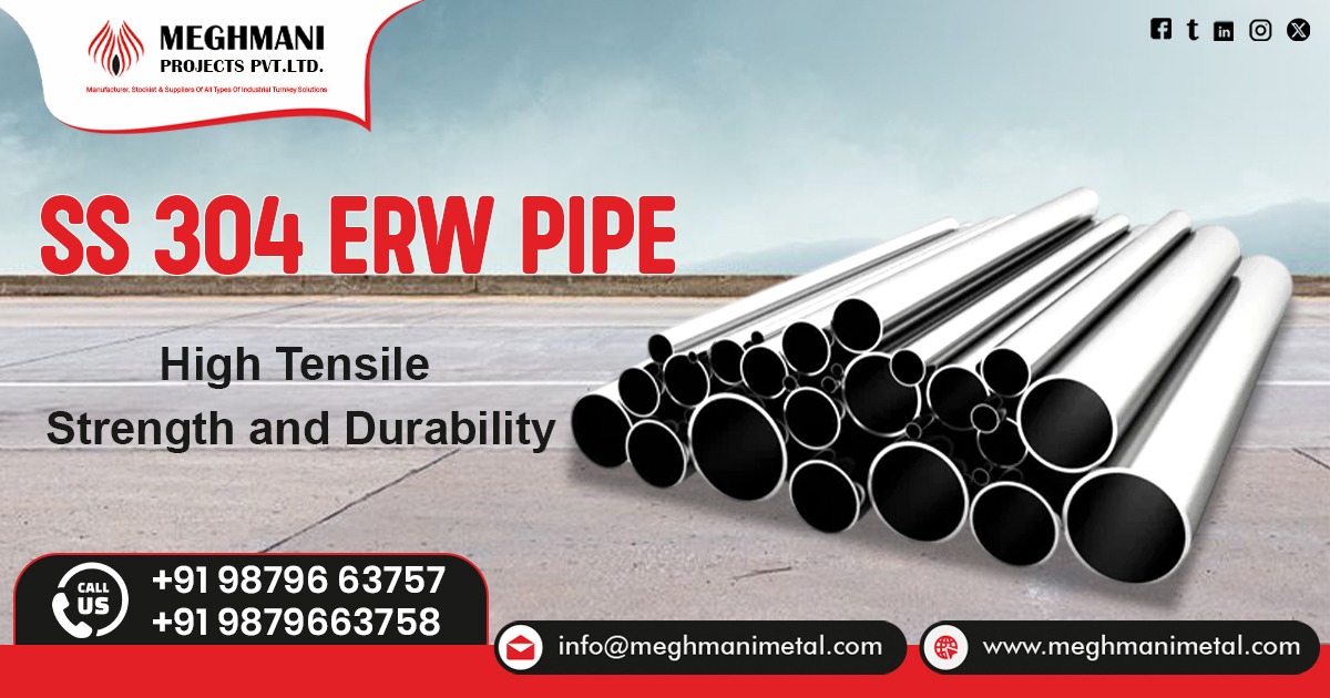 Supplier of SS 304 ERW Pipe in Maharashtra