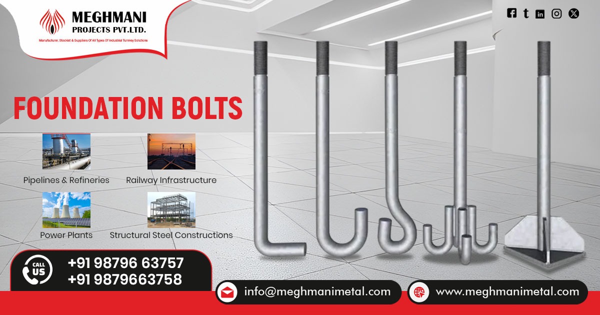Foundation Bolts Supplier in Maharashtra