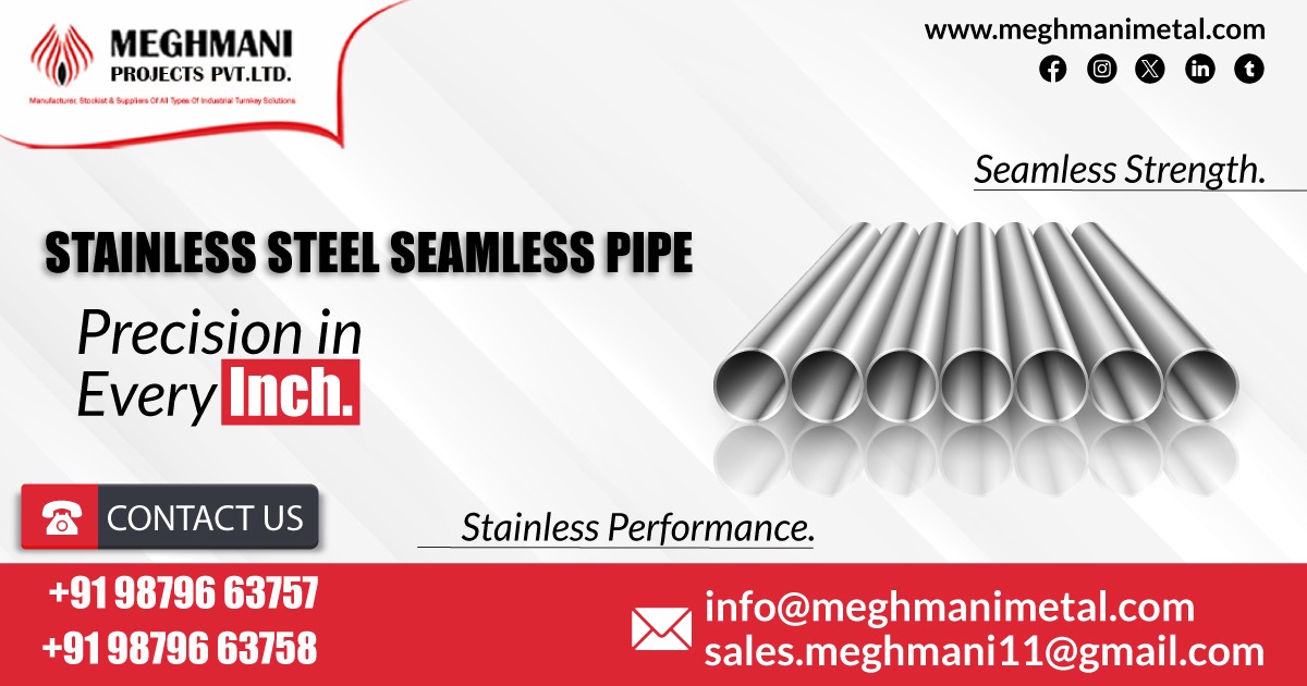Stainless Steel Seamless Pipe in Madhya Pradesh