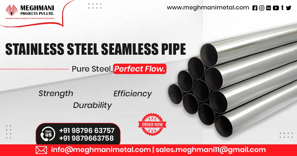 Stainless Steel Seamless Pipe Supplier in Gujarat