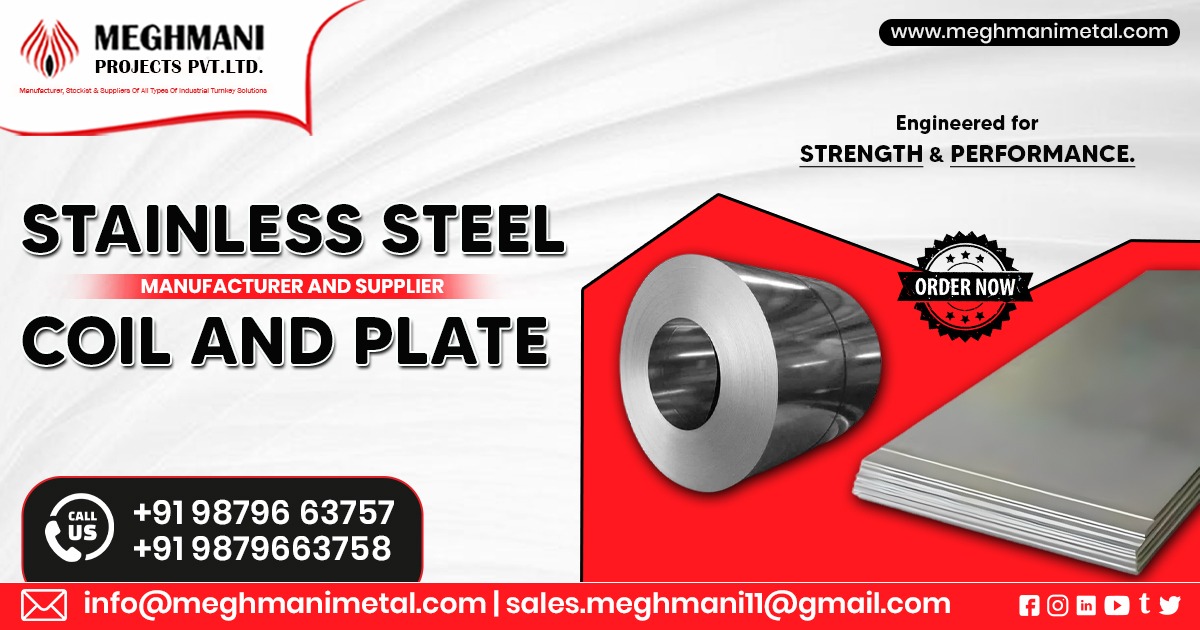 Stainless Steel Coil and Plate in Telangana