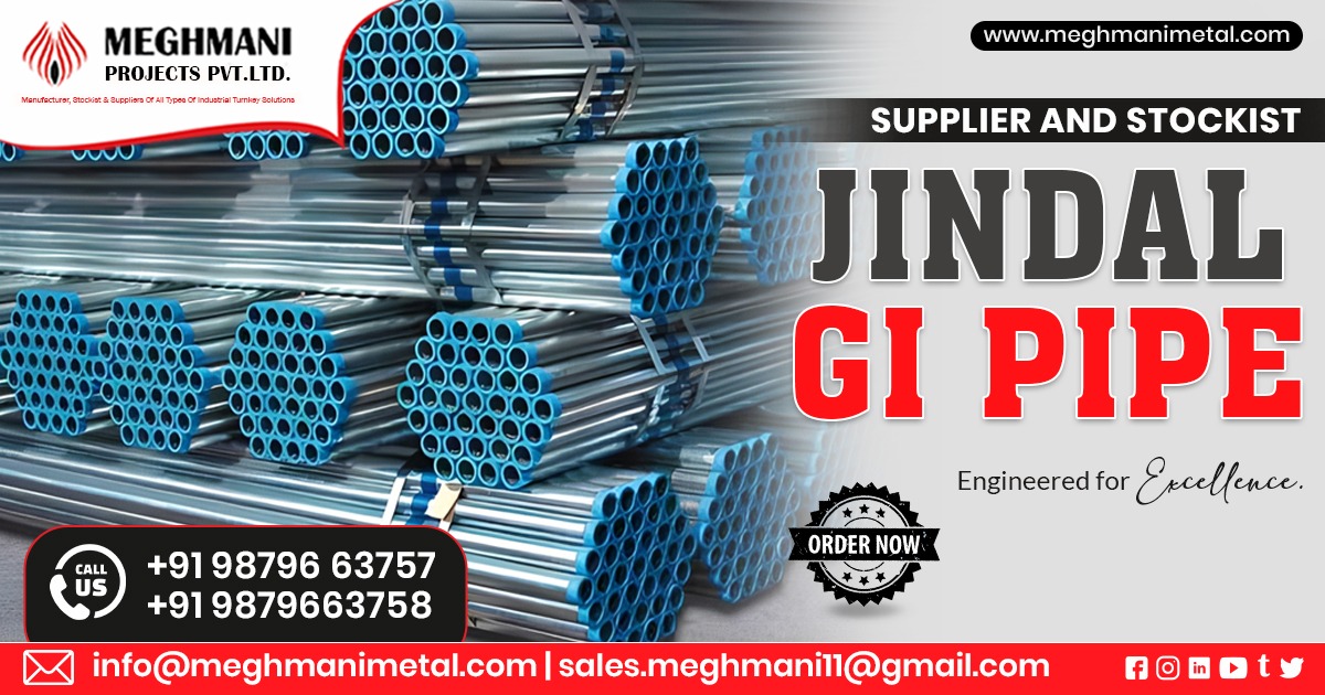 Jindal GI Pipe Supplier in Maharashtra