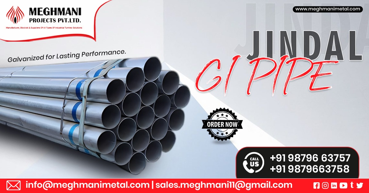 Jindal GI Pipe Supplier in Rajasthan