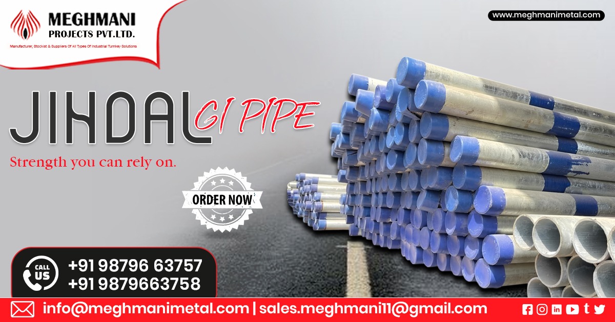 Jindal GI Pipe Supplier in Gujarat