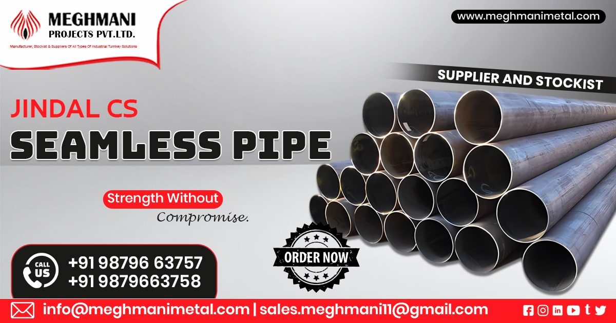 Jindal Carbon Steel Seamless Pipe Supplier in Maharashtra