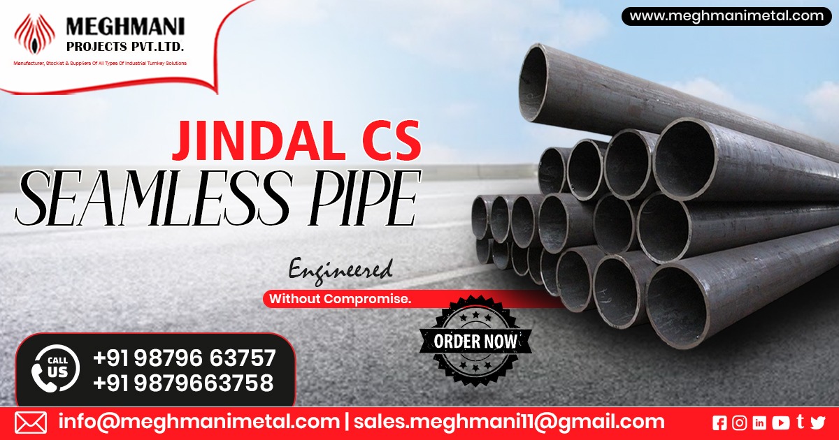 Jindal Carbon Steel Seamless Pipe Supplier in Telangana