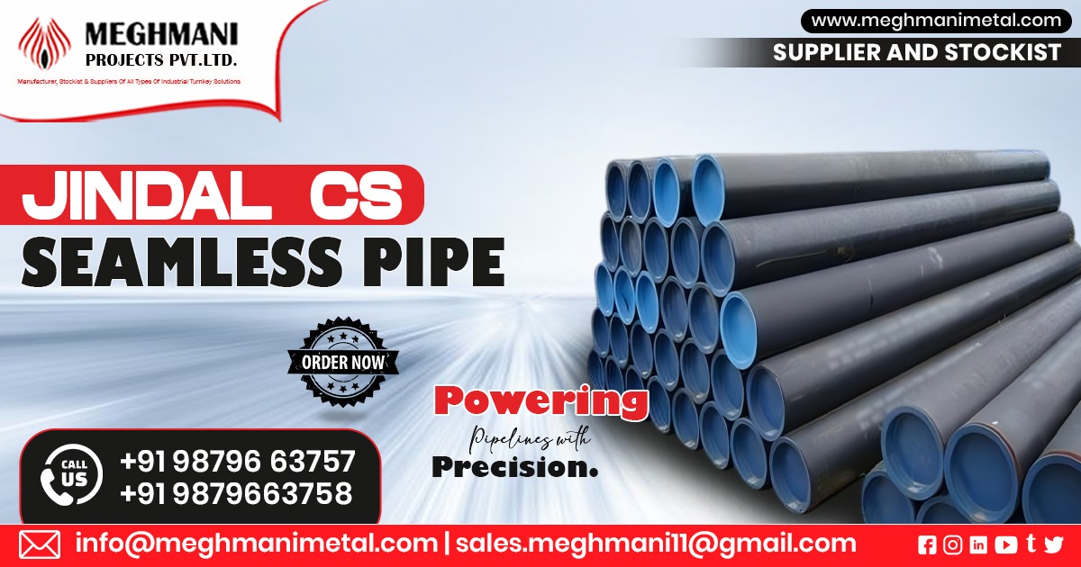 Jindal Carbon Steel Seamless Pipe Supplier in Odisha