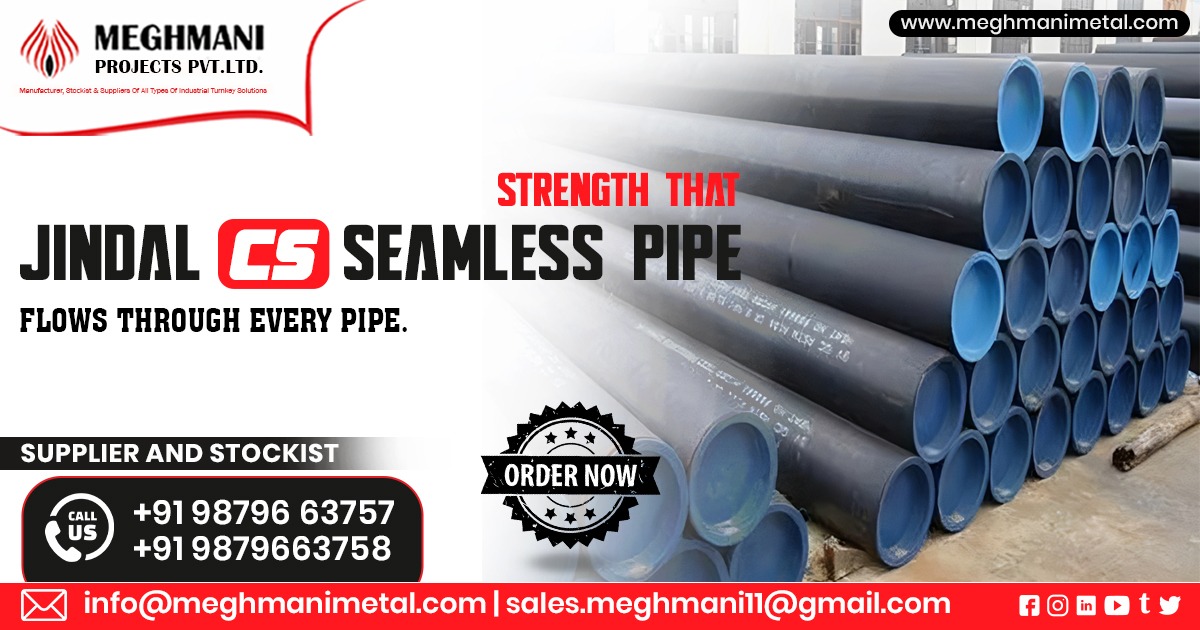 Jindal Carbon Steel Seamless Pipe Supplier in Arunachal Pradesh