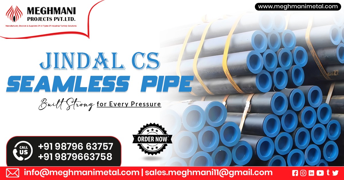 Jindal Carbon Steel Seamless Pipe Supplier in Tripura