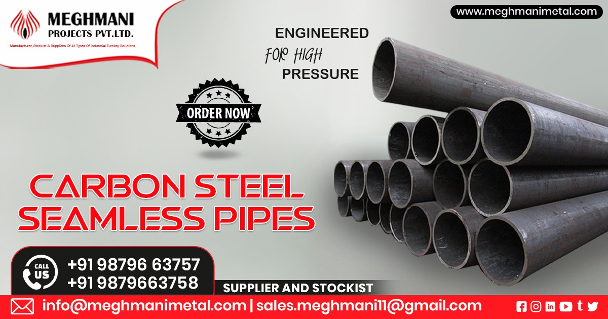 Supplier of Carbon Steel Seamless Pipe in Rajasthan