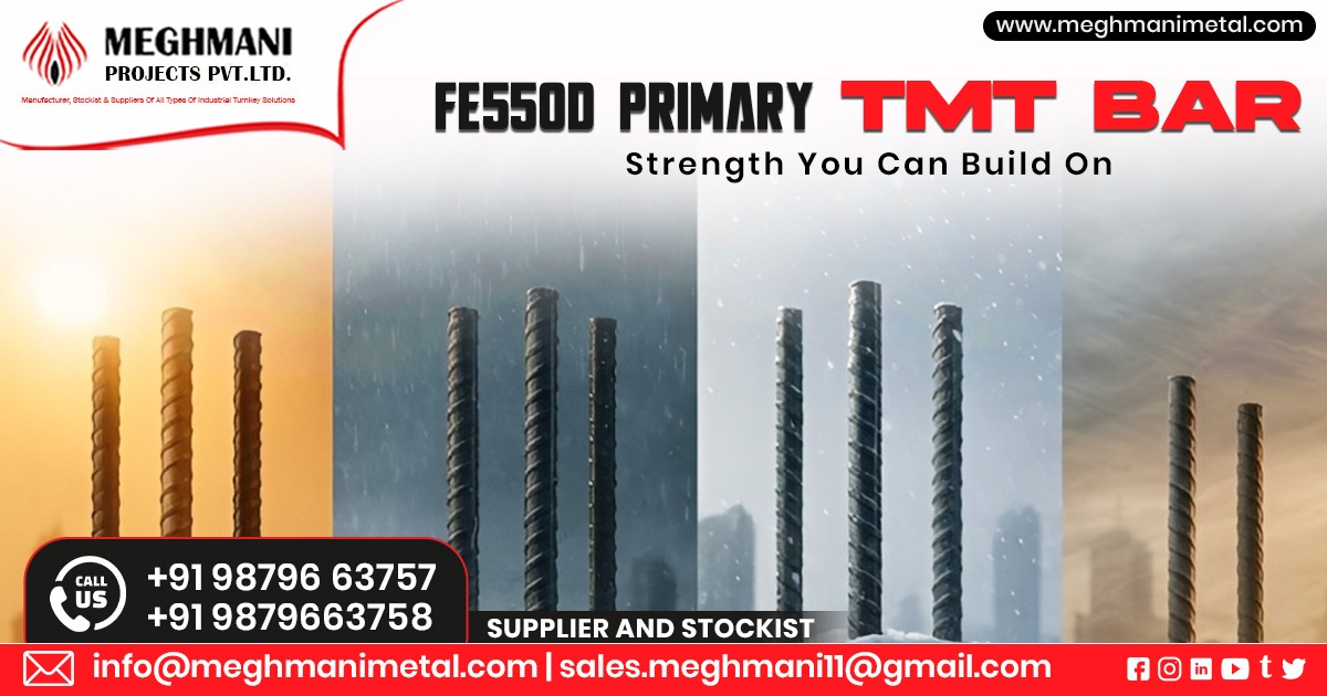 FE550D Primary TMT Bar Supplier in Rajasthan