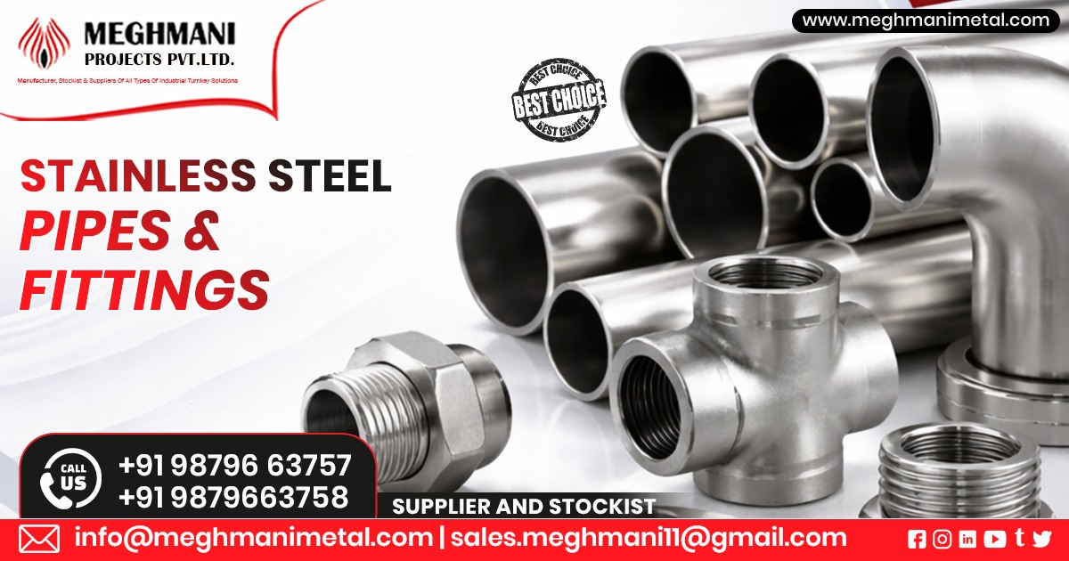 Supplier of Stainless Steel Pipe and Fitting in Madhya Pradesh